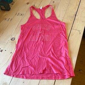 Barbie pink underwear armour gym tank!